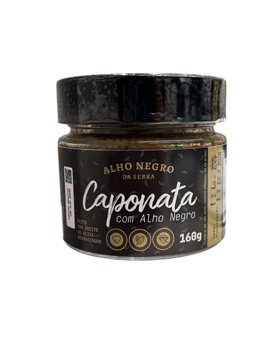 Caponata com Alho Negro 160g
